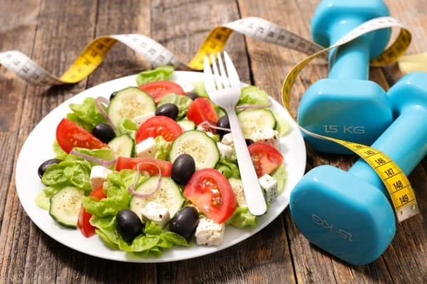 Example of good diet and exercise Weybridge