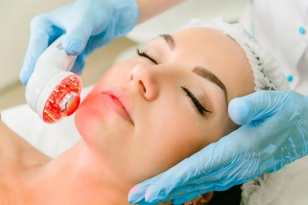woman having non-surgical Morph8 treatment Weybridge