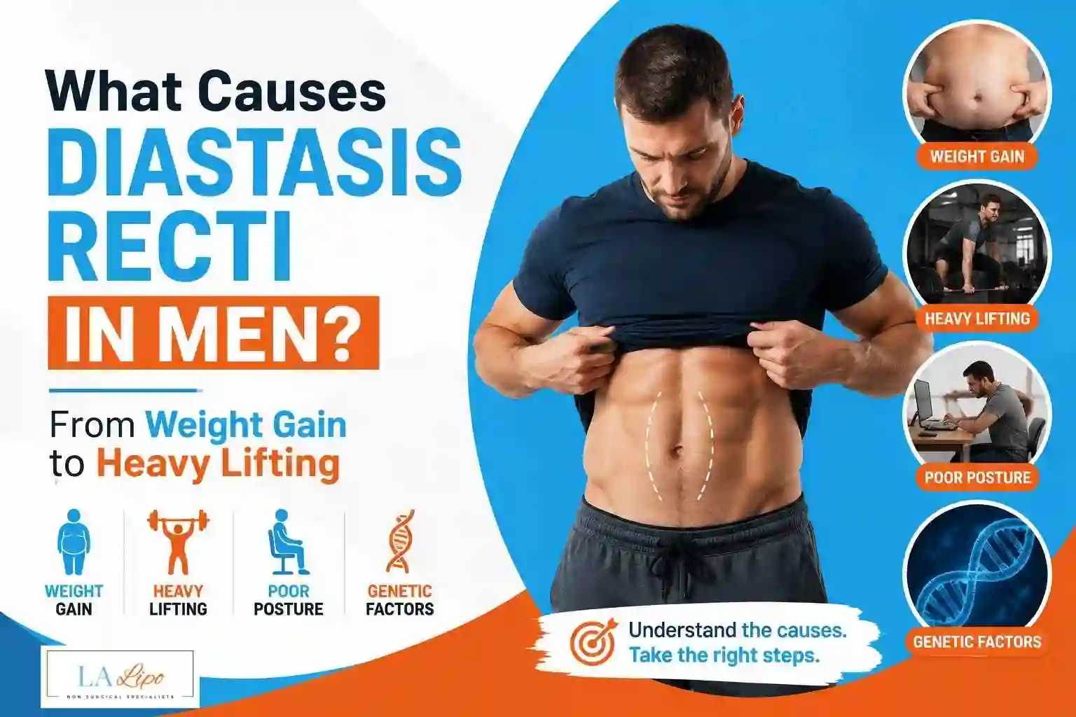 What Causes Diastasis Recti in Men? From Weight Gain to Heavy Lifting Weybridge